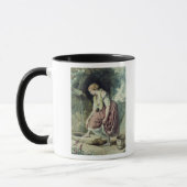 Mädchen an einem Rohr Tasse (Links)