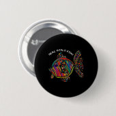 Mädchen Angelkleidung Echte Mädchen fischen Button (Vorne & Hinten)