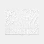 Mädchen Anpassbare magische Einhorn Pink Gelb Fl Fleecedecke (Vorderseite (Horizontal))