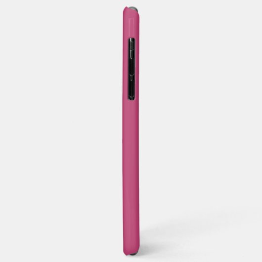 Mädchen, anpassbarer Text, Monogramm, Name oder Fa Case-Mate iPhone Hülle (Hinten/Links)