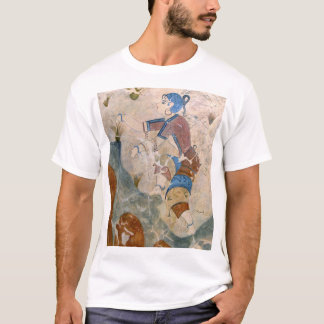 Mädchen-Ansammlungs-Safran T-Shirt