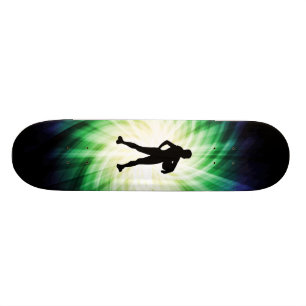 Mädchen-Athlet; Cool Skateboard