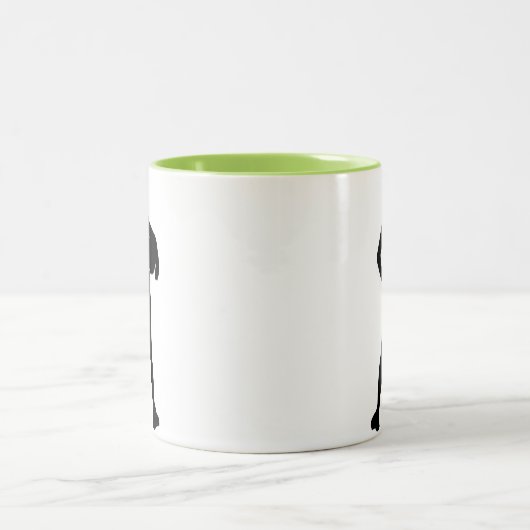 Mädchen-Athlet; Cool Zweifarbige Tasse (Mittel)