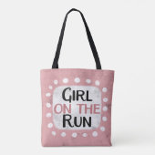 Mädchen auf dem Laufsteg Tasche (Rückseite)