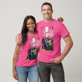 Mädchen auf der U-Bahn auf der Venus T-Shirt (Unisex)