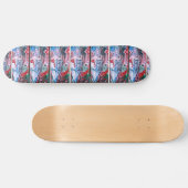 MÄDCHEN AUF EINEM ROTEN KAMEL SKATEBOARD (Horizontal)