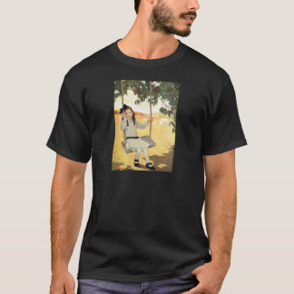 Mädchen auf einer Schaukel T-Shirt