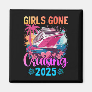 Mädchen auf Kreuzfahrt 2025 Frauen Kreuzfahrt Urla Magnet