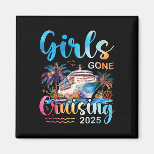 Mädchen auf Kreuzfahrt 2025 Mädchen Kreuzfahrtschi Magnet