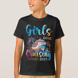 Mädchen auf Kreuzfahrt 2025 Mädchen Kreuzfahrtschi T-Shirt