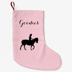 Mädchen auf Pferd / Pony Pink Goodies Kleiner Weihnachtsstrumpf