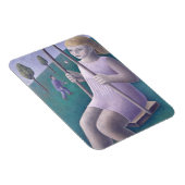 Mädchen auf Schaukel 1996 Magnet (Rechte Seite)