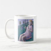 Mädchen auf Schwingen 1996 Kaffeetasse (Links)