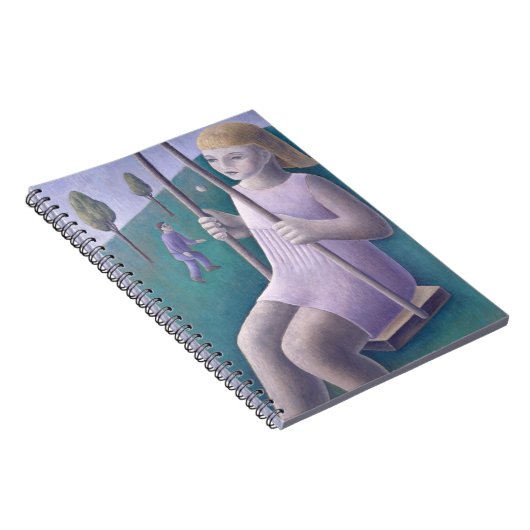 Mädchen auf Schwingen 1996 Notizblock (Rechte Seite)