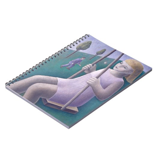 Mädchen auf Schwingen 1996 Notizblock (Linke Seite)