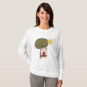 Mädchen auf Schwingen-T - Shirts und Geschenken (Vorne ganz)