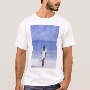 Mädchen auf Strand 1995 T-Shirt