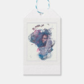 Mädchen aus Afrika Geschenkanhänger (Vorderseite)