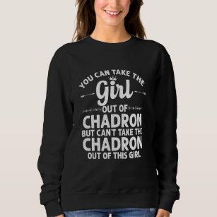 Mädchen aus Chadron Ne Nebraska Funny Zuhause Root Sweatshirt