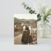 Mädchen aus dem Schwarzwald in Deutschland (c. 190 Postkarte (Stehend Vorderseite)