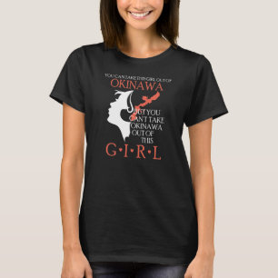 Mädchen aus dem T - Shirt der Okinawa-Lady