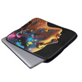 Mädchen aus den äußersten Grenzen Laptopschutzhülle (Vorne Knopf)