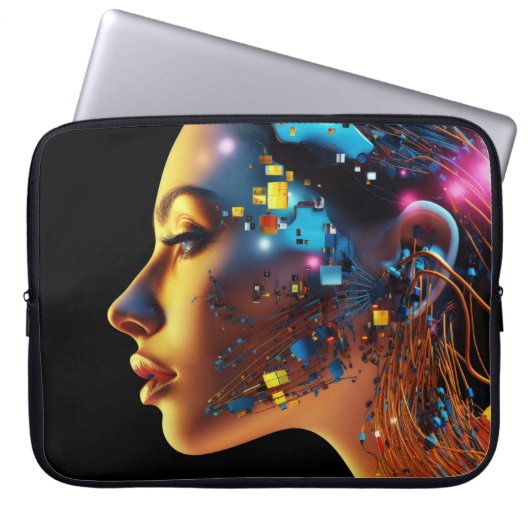Mädchen aus den äußersten Grenzen Laptopschutzhülle (Vorderseite)