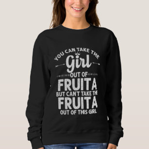Mädchen aus Fruita Co Colorado Funny Zuhause Roots Sweatshirt