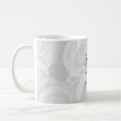 Mädchen aus Glas mit Wein Kaffeetasse (Links)