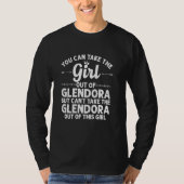 Mädchen aus Glendora Ca California Funny Zuhause R T-Shirt (Vorderseite)