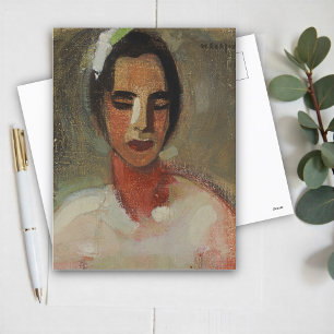 Mädchen aus Kalifornien, Helene Schjerfbeck Postkarte