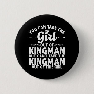 Mädchen aus Kingman Az Arizona Geschenk Lustig Zuh Button