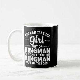 Mädchen aus Kingman Az Arizona Geschenk Lustig Zuh Kaffeetasse