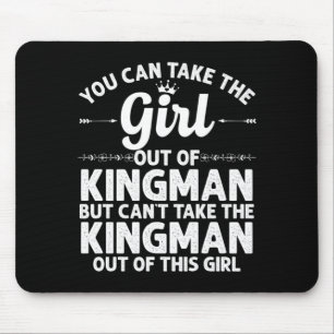 Mädchen aus Kingman Az Arizona Geschenk Lustig Zuh Mousepad