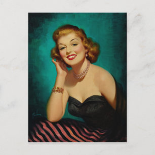 Mädchen aus meinen Träumen Postkarte