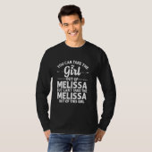 Mädchen aus Melissa Tx Texas Funny Zuhause Roots U T-Shirt (Vorne ganz)