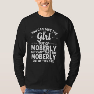 Mädchen aus Moberly Mo Missouri Funny Zuhause Root T-Shirt