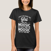 Mädchen aus moosic Pa Pennsylvania Funny Zuhause R T-Shirt (Vorderseite)