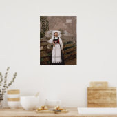 Mädchen aus Norwegen Poster (Küche)