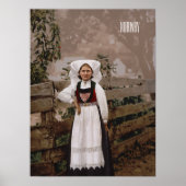 Mädchen aus Norwegen Poster (Vorne)