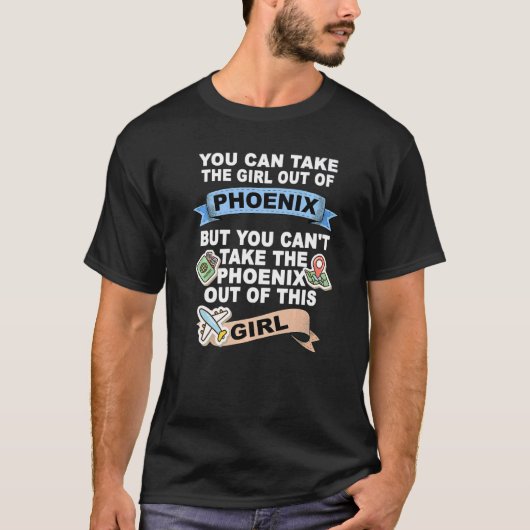 Mädchen aus Phoenix City T-Shirt (Vorderseite)