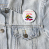 Mädchen-Aussenseiterwissenschaftler Button (Beispiel)