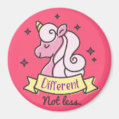 Mädchen Autismus Bewusstsein, nicht weniger Magnet (Vorne)