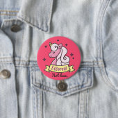 Mädchen-Autismus-Bewusstsein, unterschiedlich Button (Beispiel)