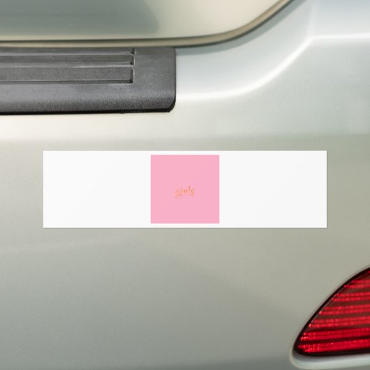 Mädchen Autoaufkleber (Auf Auto)