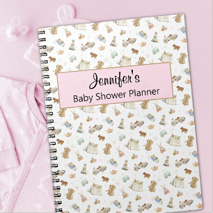 Mädchen-Baby-Partyplaner-Andenken Vintage-Spielzeu Notizblock