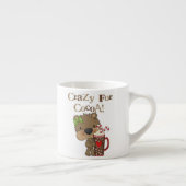 Mädchen-Bär verrückt für Kakao Espressotasse (Rechts)