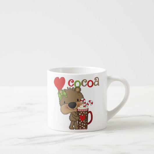 Mädchen-Bärn-Kakao-Liebe Espressotasse (Rechts)