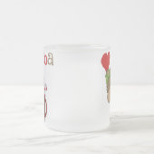 Mädchen-Bärn-Kakao-Liebe Mattglastasse (Mittel)