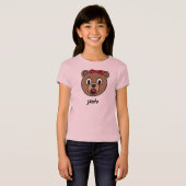 Mädchen-Bärn-Shirt T-Shirt (Vorne ganz)